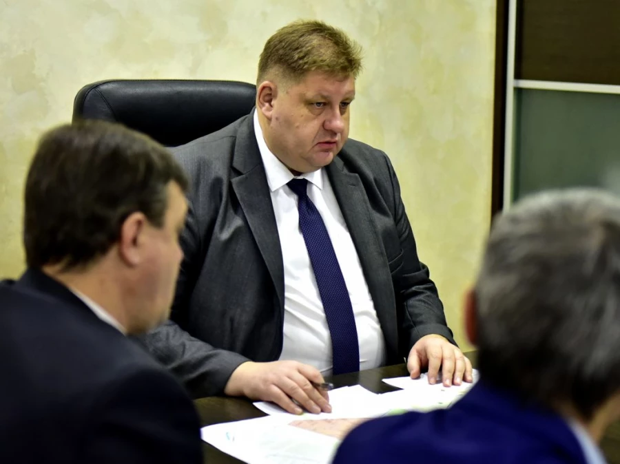 Совещание по вопросам проведения работы по модернизации сетей водоснабжения.