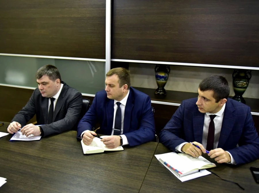 Совещание по вопросам проведения работы по модернизации сетей водоснабжения.