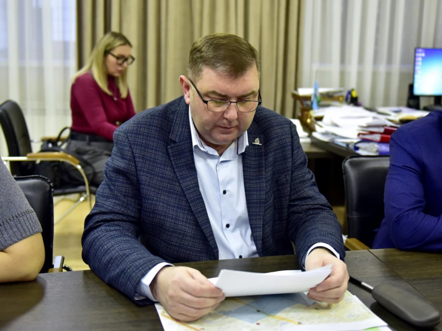 Совещание по вопросам проведения работы по модернизации сетей водоснабжения.