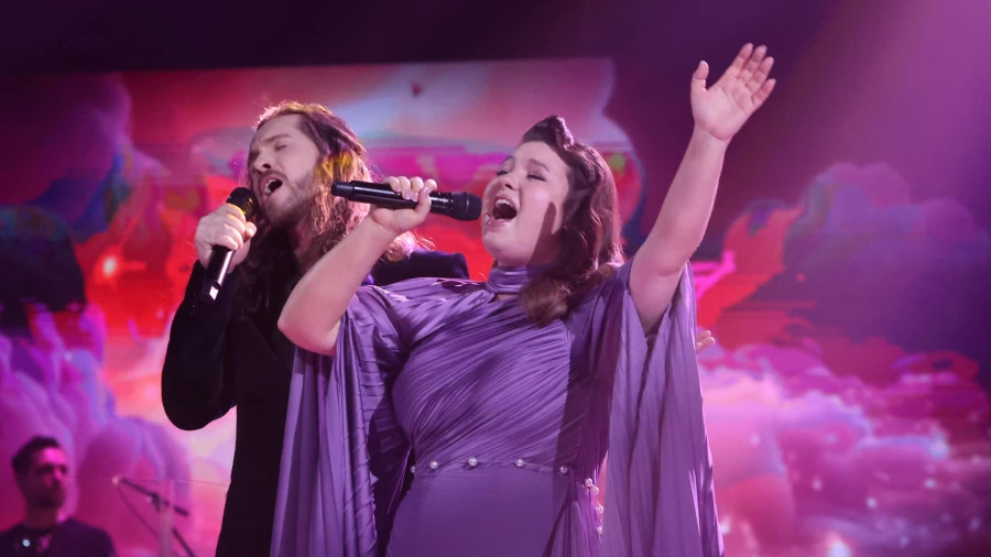 Шоу "Голос 14. Поединки". Команда Ильдара Абдразакова.