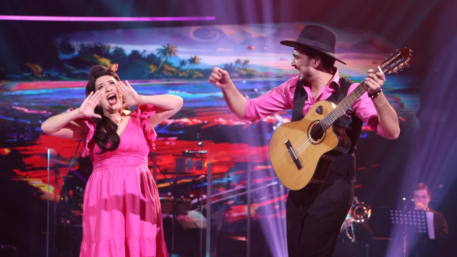 Шоу "Голос 14. Поединки". Команда Ильдара Абдразакова.