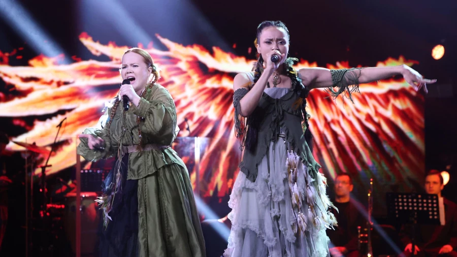 Шоу "Голос 14. Поединки". Команда Пелагеи.