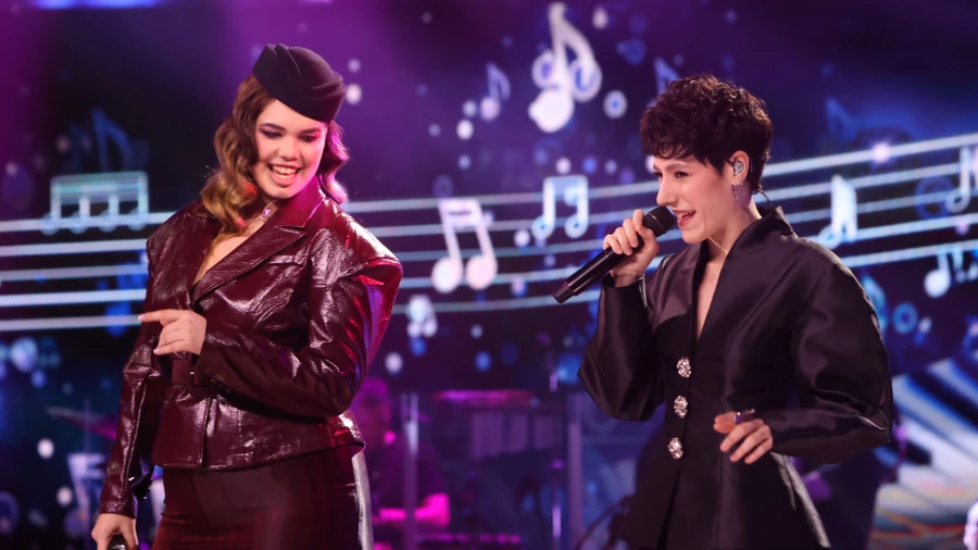 Шоу "Голос 14. Поединки". Команда Пелагеи.