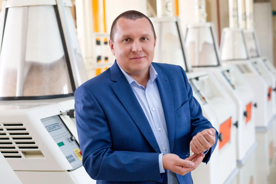 Денис Старовой­тов, генеральный директор компании «Алейск­зернопродукт».
