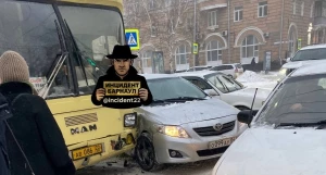 ДТП на пересечении проспекта Ленина и улицы Брестская. 