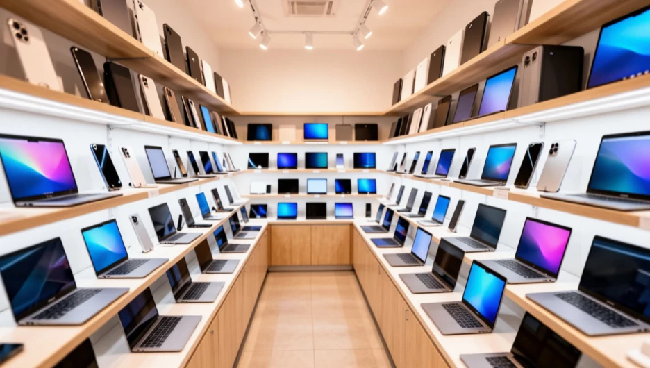 Магазин с техникой. Электроника. Ноутбуки. Телефоны