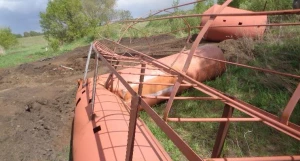 Водонапорная башня в селе Аллак Каменского района.