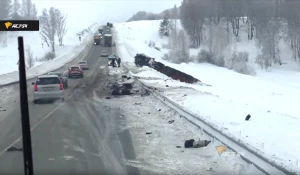 ДТП у поселка Посевная.