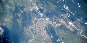 Алтай из космоса.