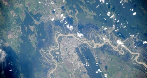 Алтай из космоса.