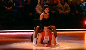 Сергей Шубенков и Елизавета Худайбердиева в финальном выпуске «Ледникового периода».