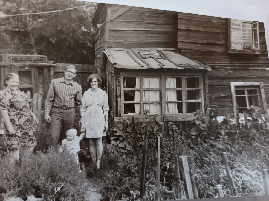 Дом в переулке Радищева, 35. 1970-1980 годы.