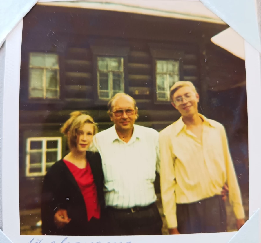 Дом в переулке Радищева, 35. 1990-е годы.