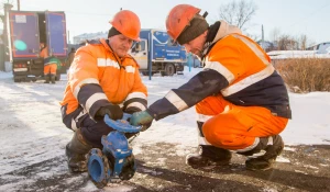 Работы по модернизации водопроводных сетей Барнаула.