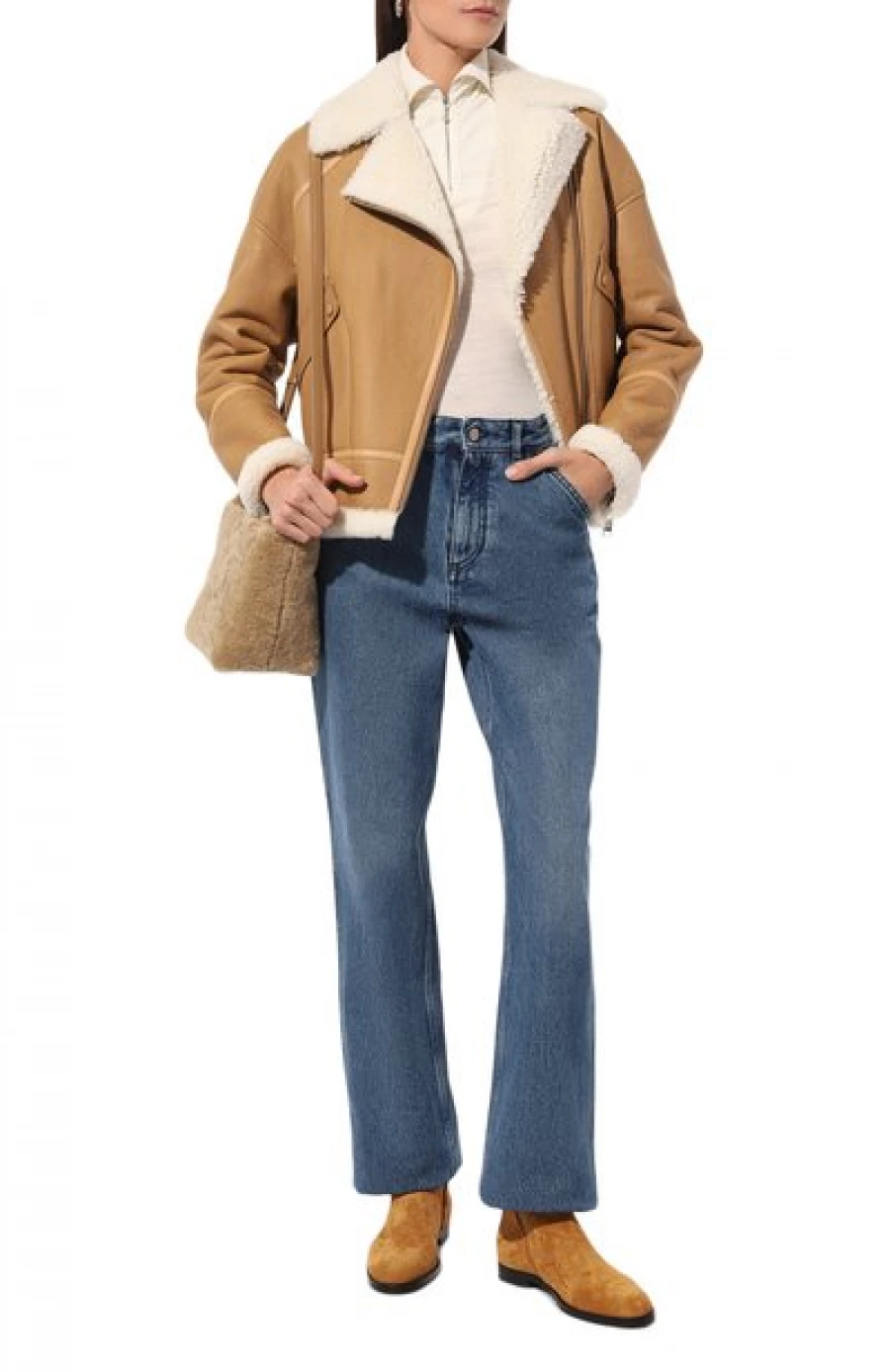 Дубленка из овчины, 418 000 рублей.