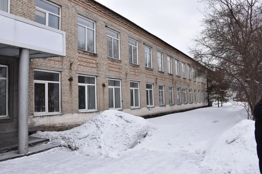 Здание учебного корпуса Каменского агротехнического техникума.