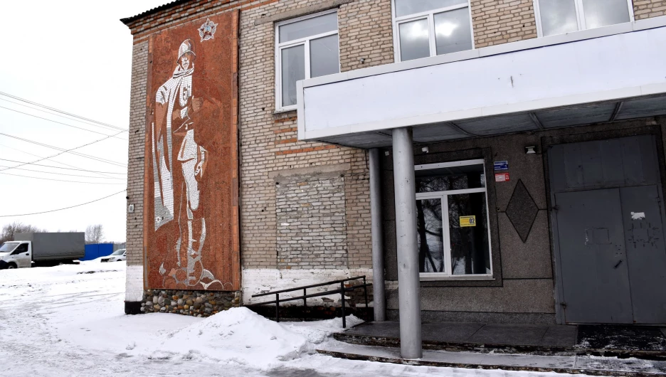 Здание учебного корпуса Каменского агротехнического техникума.