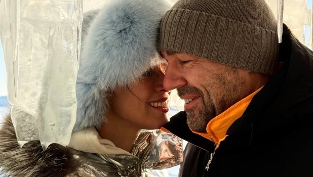 Полина Диброва на Байкале.