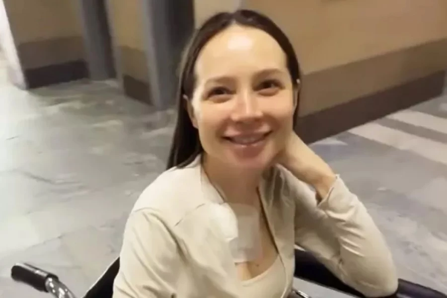 Валерия Чекалина (Лерчек) после иммунной терапии.