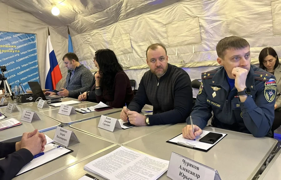 «Росводоканал Барнаул» принял участие в смотре техники и командно-штабных учениях с органами управления и силами РСЧС Алтайского края.