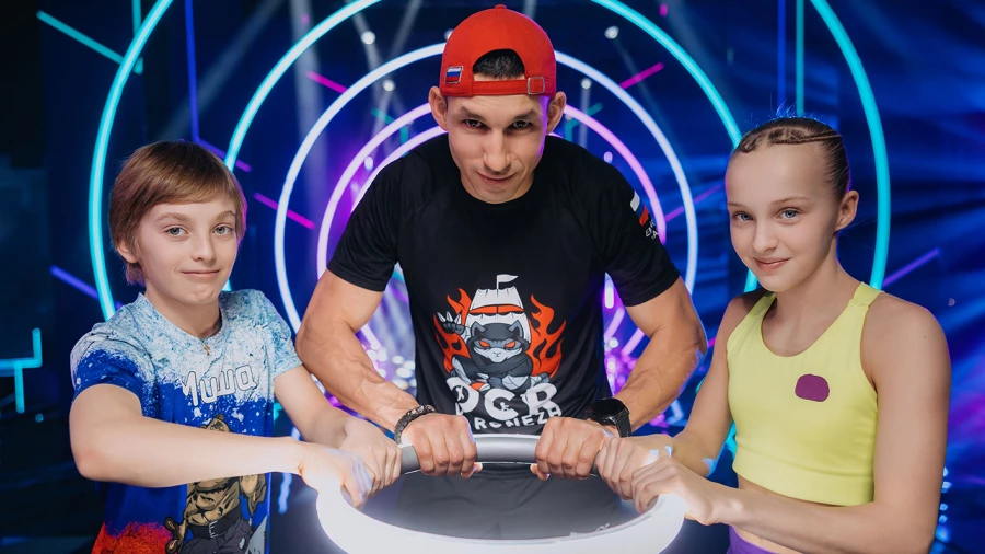 Шоу «Суперниндзя. Дети 3». 