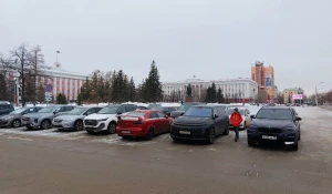 Площадь Советов в Барнауле.