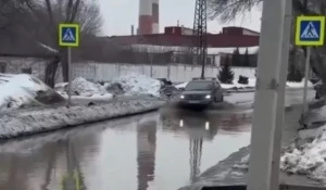 Весенний потоп в Барнауле.