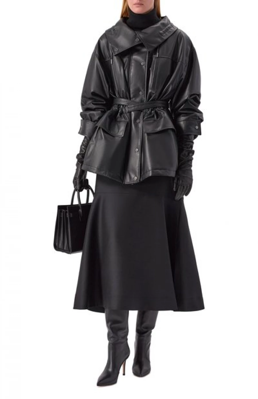 Кожаная парка, 625 500 рублей.