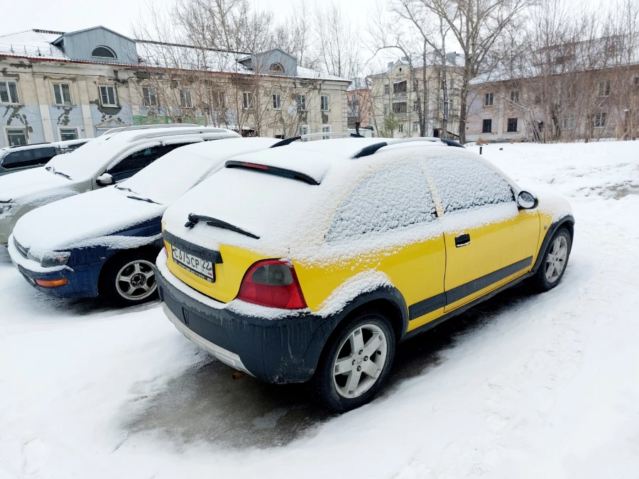 Барнаул. Снегопад
