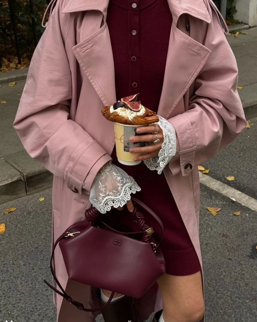 Сочетания цветов в одежде на весну.