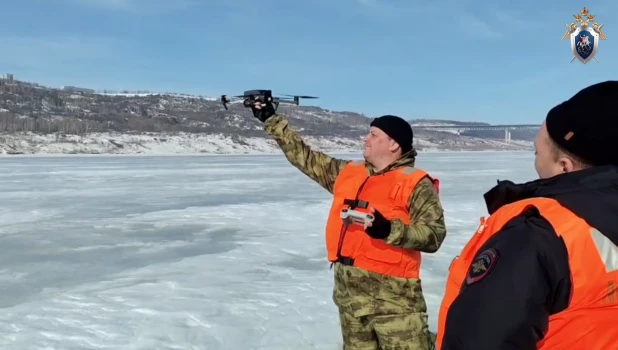 Видео с места поисковых мероприятий.