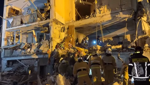 Место взрыва в Севастополе.