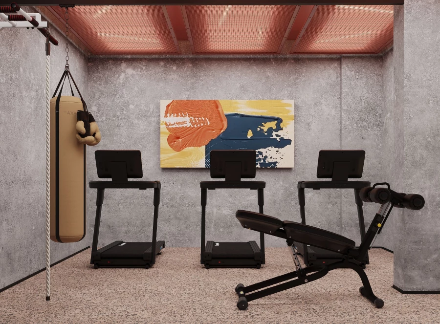 Тренажерный зал.