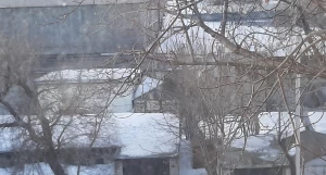 Гаражи. Двор ул. Кулагина, 4 и пр. Калинина, 22