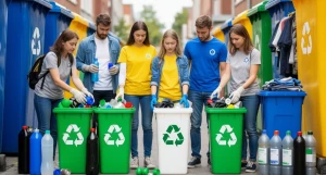 Вторсырье. Мусор. Переработка мусора. Волонтеры