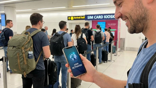 Пользователь мобильной связью