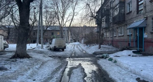  Что происходит в Барнауле во время весеннего таяния.