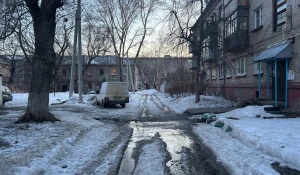  Что происходит в Барнауле во время весеннего таяния.