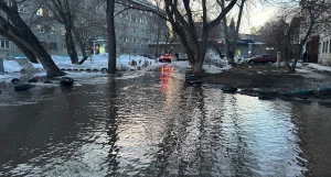  Что происходит в Барнауле во время весеннего таяния.