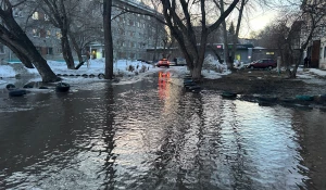  Что происходит в Барнауле во время весеннего таяния.