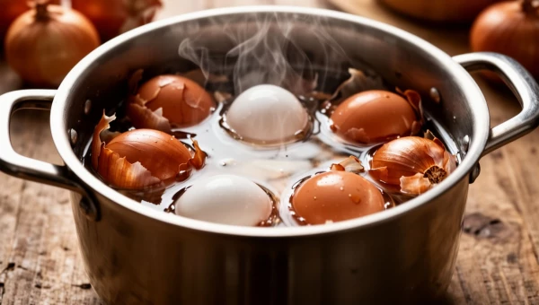 Яйца вареные. Крашеные яйца.