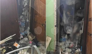 Квартира-свалка в Санкт-Петербурге.