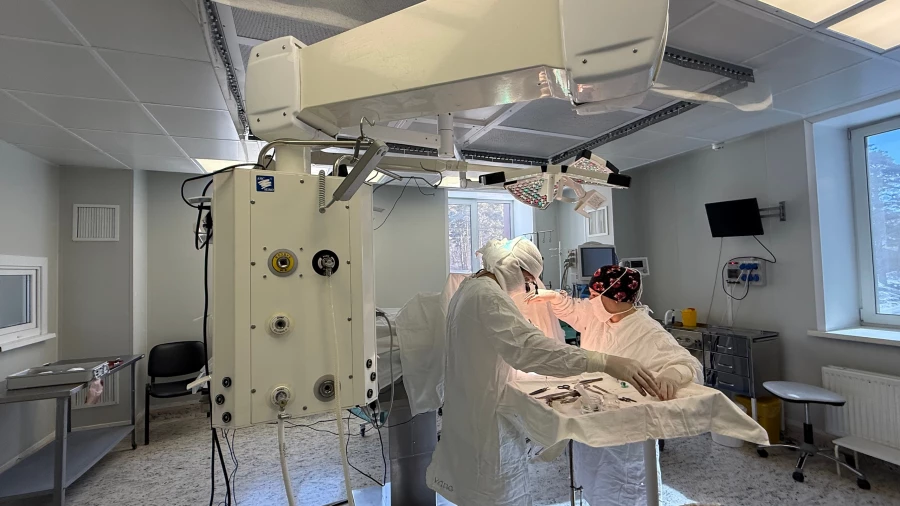 Лечение пациентов с болезнями почек в Краевой клинической больнице.