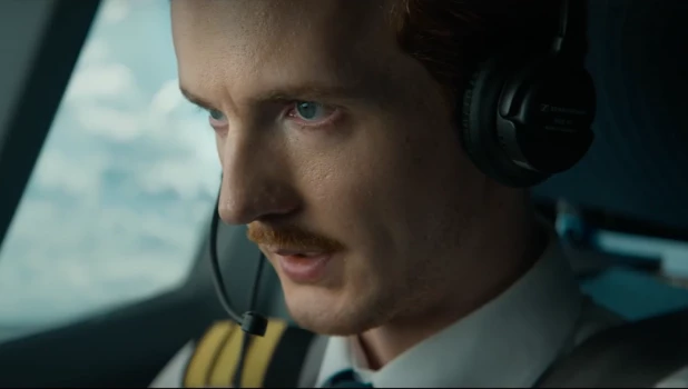 Герман Модягин в фильме «На солнце, вдоль рядов кукурузы».