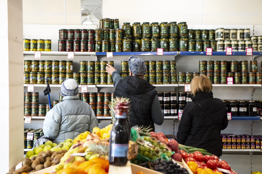 Магазин. Иранский магазин. Иранские продукты