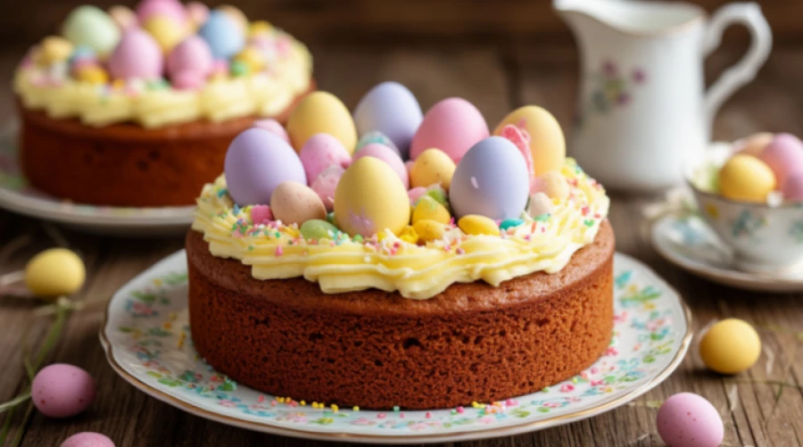 Пасхальный кулич.