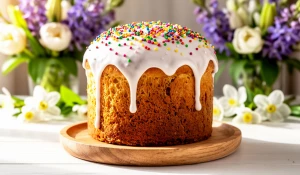 Пасхальный кулич.