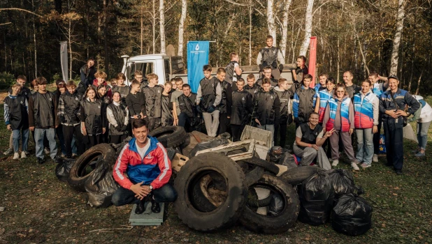 Во время акции «ЭкоВолна» в 2025 году в Ленточном бору собрали свыше 1500 кг мусора.