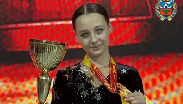 Солистка цирковой студии «Арлекино» Анастасия Тищенко.