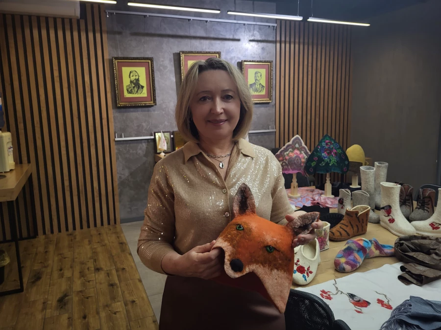 Галина Толкацкая, мастер-фелтмейкер